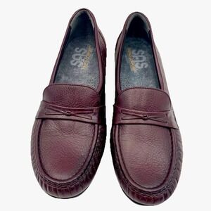 SAS Easier Loafers Tripad Comfort Burgundy Antique Wine Women 8.5N‎ Narrow Work